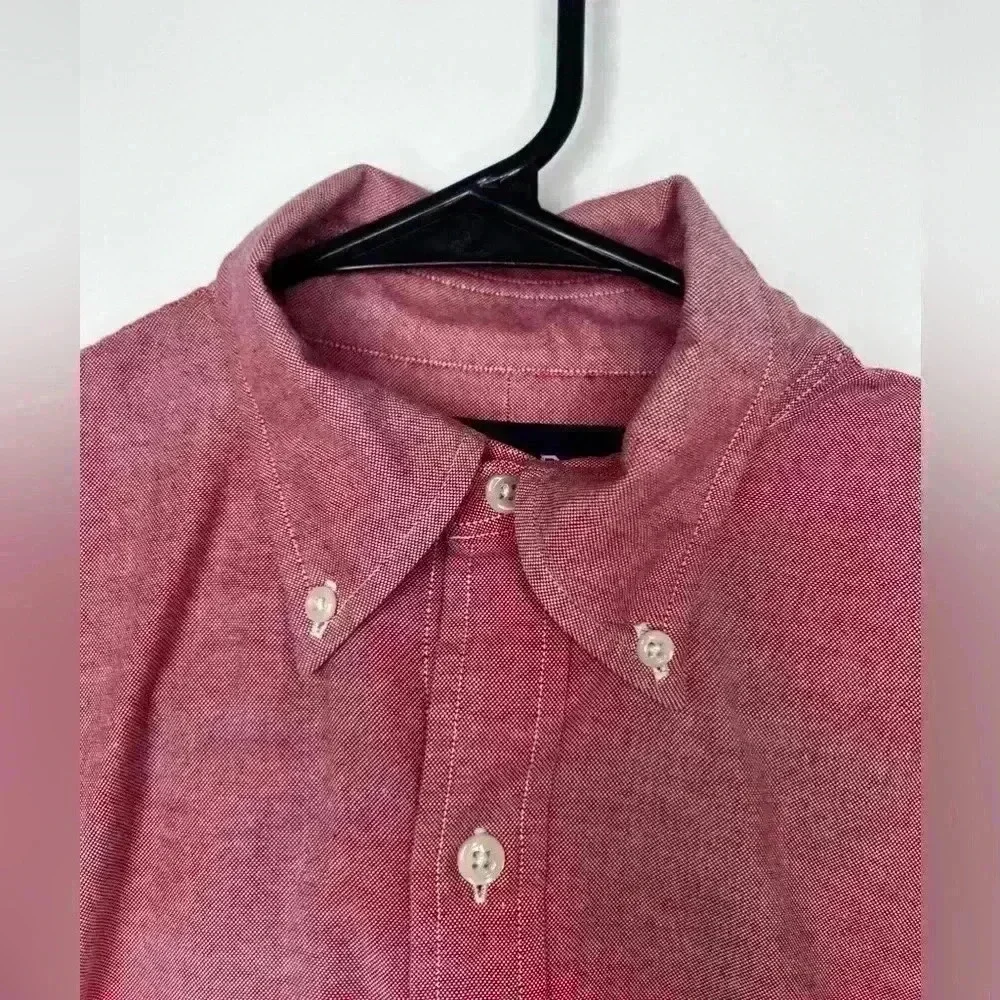 Boys Polo Ralph Lauren Pink Polo Logo Size 4 Long Sleeve